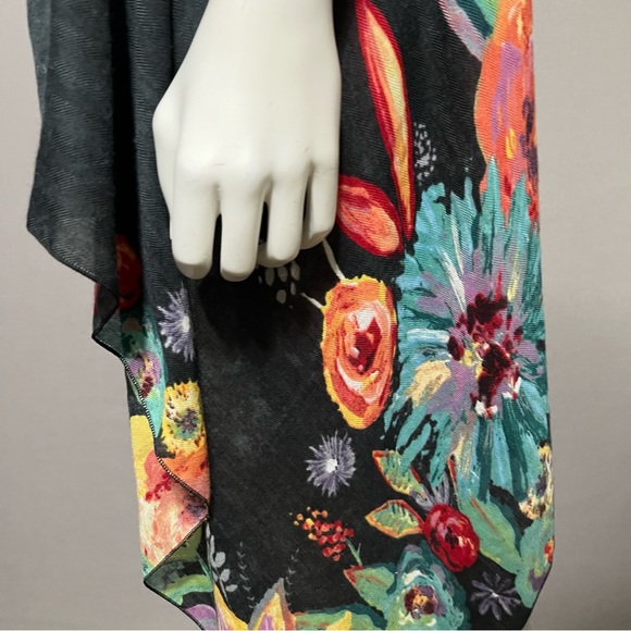 Demdaco Open Front Boho Vest Sz-One Size - Picture 6 of 10